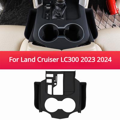 Silikonová podložka pod řadicí páku středové konzole s úložným boxem, prachotěsný ochranný kryt pro Land Cruiser LC300 2022 2023