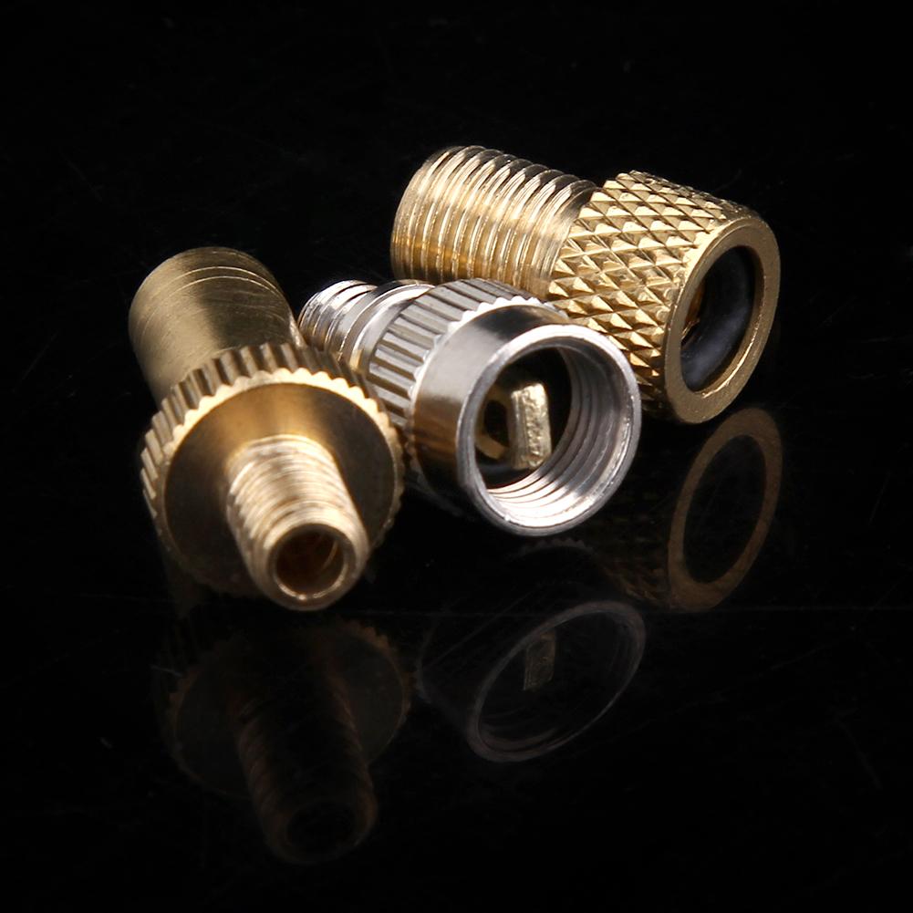 3pcs Bike Bicycle Presta To Schrader Valve Adapters+ Presta Valve Extension Bike Tire French Valve Adapter Bicycle Accessories