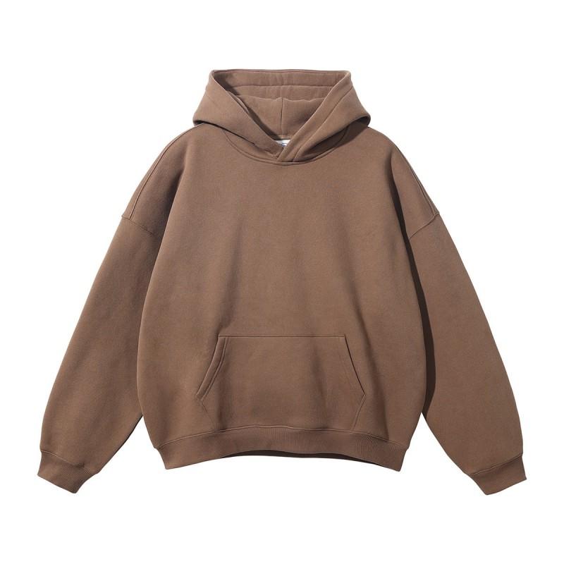 Mens Oversized Hooded Sweatshirt Casual Loose Fit Fleece Pullover Teens
