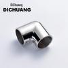 316 Stainless Steel 90° Marine Elbow Pipe Fitting, Mirror Polished Yacht Hardware Accessory.