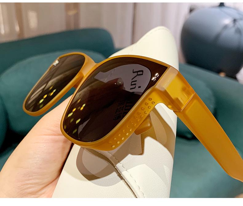 Polarized Clip-on Sunglasses: Stylish TR Design Myopia Glasses for Driving