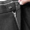Sugiyama Men's Wool Lyocell Blend Business Casual Straight Leg Pants