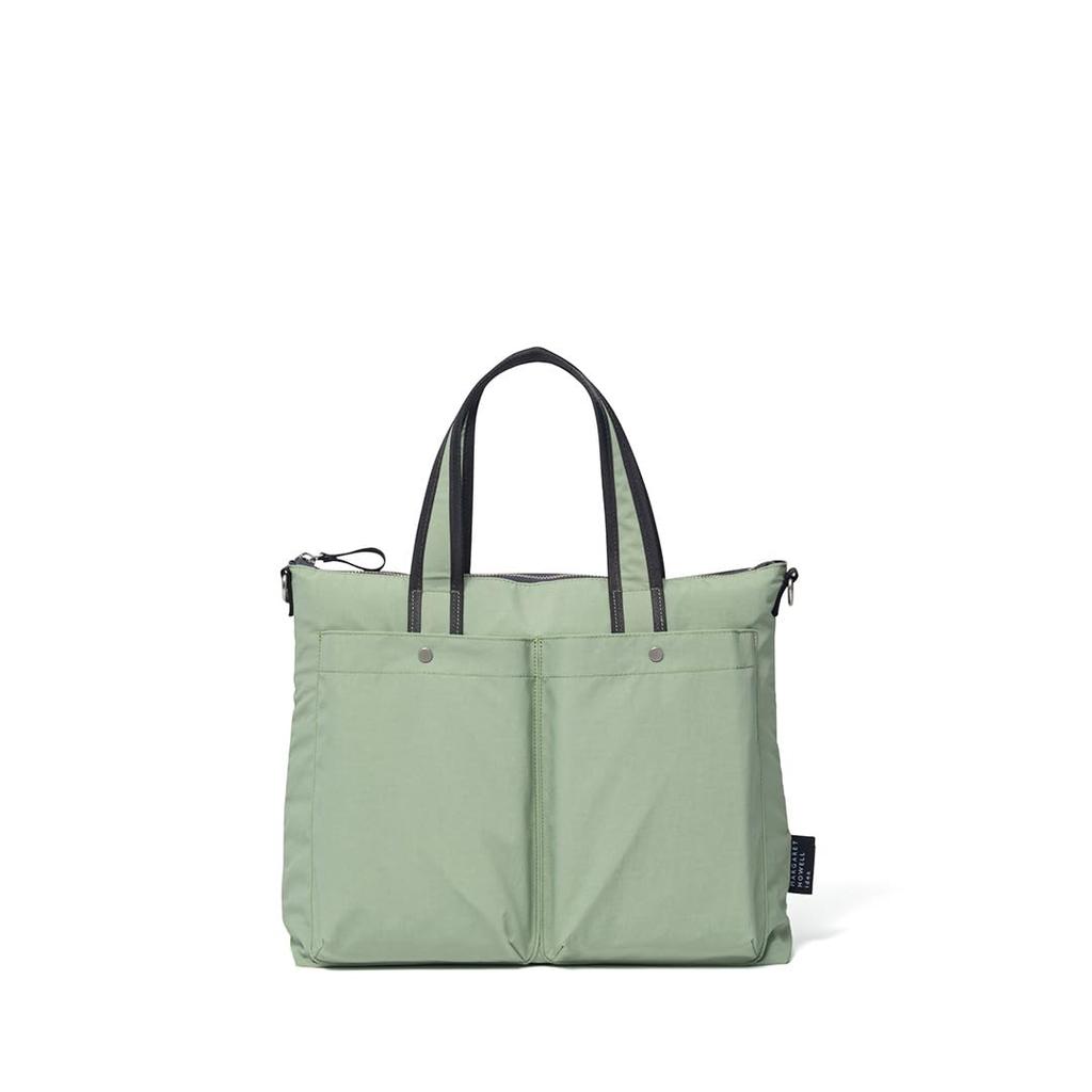 Margaret Howell IDEA Tote Bag Nylon Double Pocket Design Lightweight MHLH5FH1 Green [Koopman] Women's