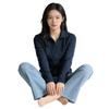 2026 Spring/Autumn Women's Slimming Short Jacket with Double Zipper & Stand-up Collar