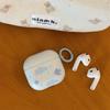 Light blue cloud bird cartoon earphone cover for Apple AirPods 1 /1 generation simple Bluetooth case PRO1/PRO