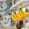 1/2/3/4/5PCS Banana Hooks Storage Racks Kitchen Countertops Banana Hooks With Screws Kitchen Supplies Household Appliances