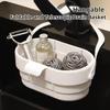 Retractable Fruit Washing Basket Collapsible Food Residue Filter Basket  Kitchen Supplies