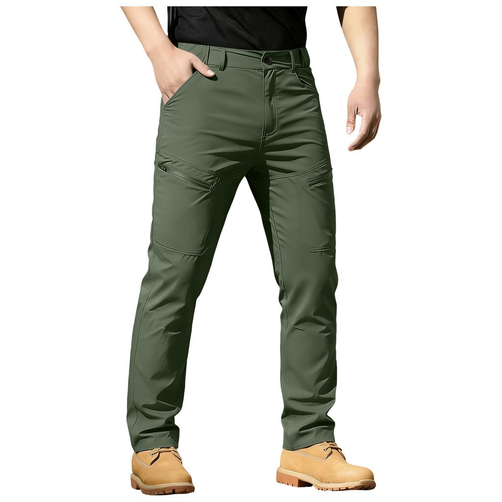 Herren Multi-Pocket Arbeitshose Herren Freizeit Mode Wanderhose