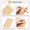 10pcs Self-Sealing Brown Cash Envelopes Envelope New Year Festival Cash Envelope Small Kraft Money Pouches for Budgeting & Gifts