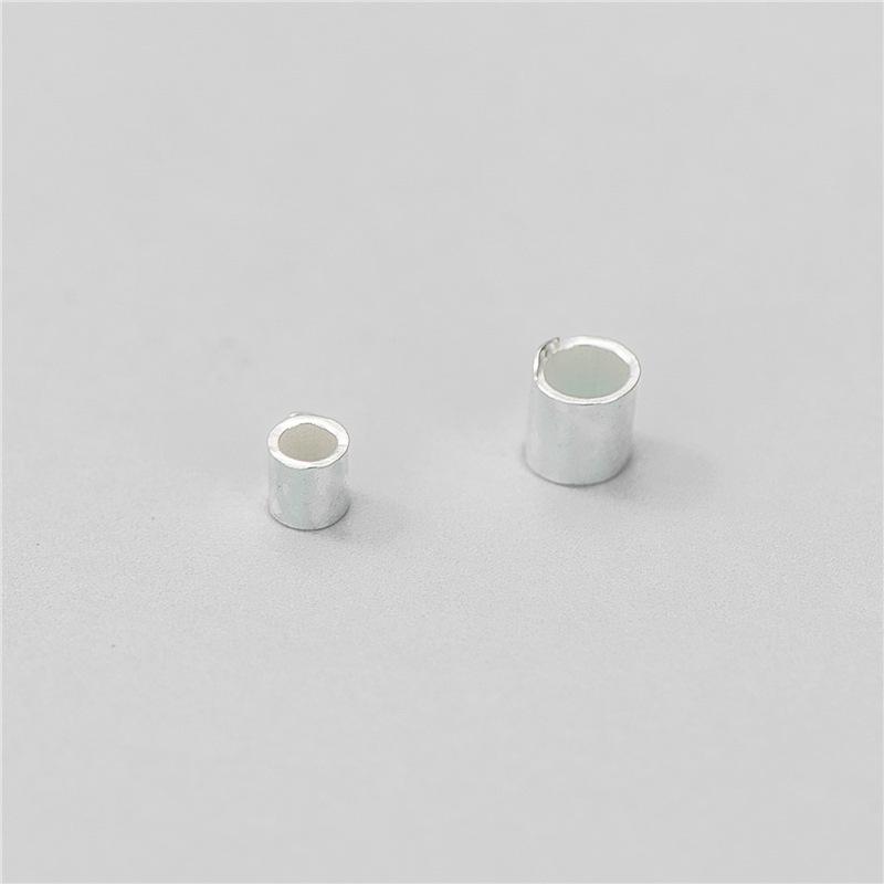 Mărgele distanțiere din argint sterlin S925 pentru bijuterii DIY