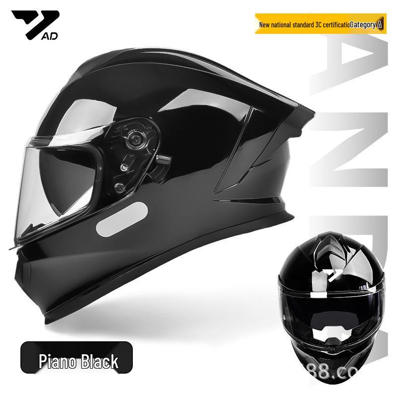 

AD 3C & DOT Certified All-Season Full Face Electric Motorcycle Helmet for Men & Women