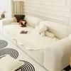Nordic Irregular Shaped Sofa Mat Four Seasons Universal Sofa Towel Solid Color Thick Couch Cover for Living Room Sofa Decor