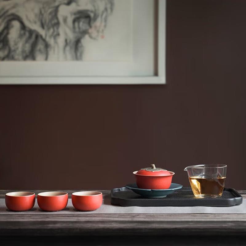 Wanqiantang Ruyi Ceramic Kung Fu Tea Set