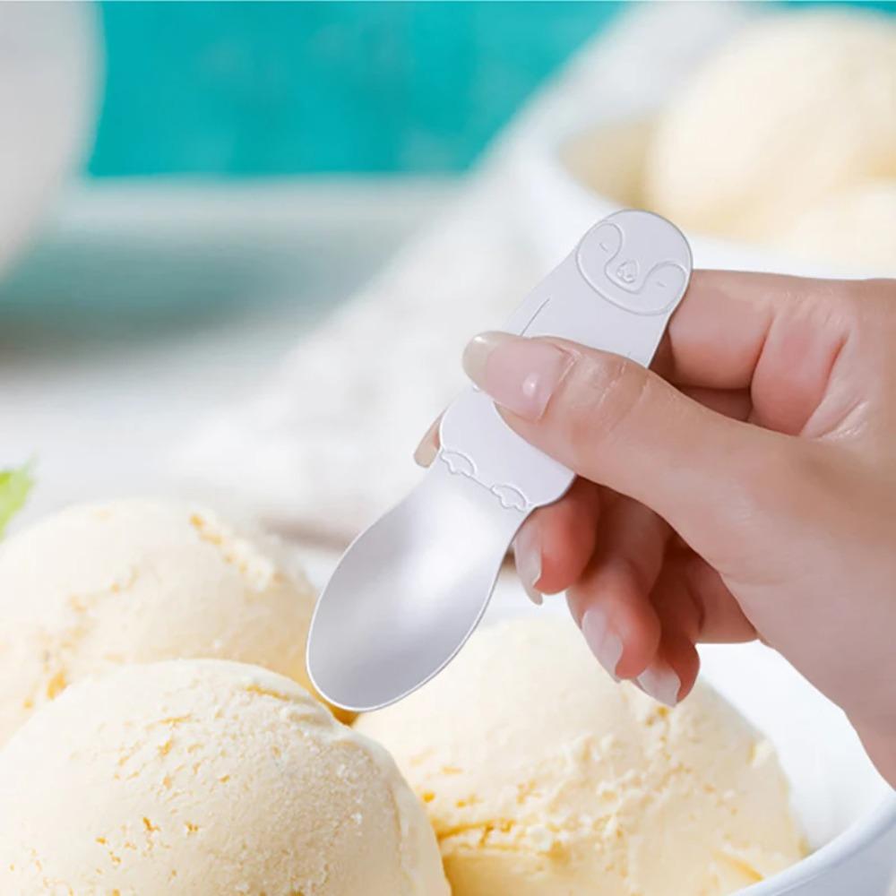 Self-melting Type Ice Cream Spoon Japan Coffee Spoon Kawaii Dessert Spoon Pudding