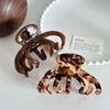 High Quality Thick Large Acetate Hair Claw Clip For Stylish Updos And Ponytails