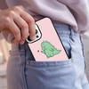 Dinosaur Couple Cat Pinch Face Phone Case For iPhone 17 Air 15 16e 14 13 Pro Max Coque 12 11 Pro Max PLUS Cover