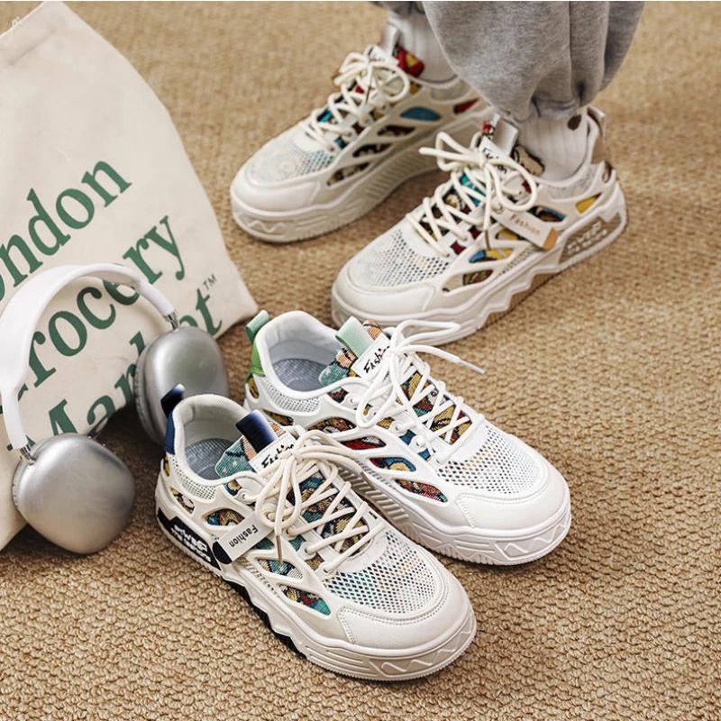 Fashion Men's Summer Autumn Casual Running Shoes New Men's Sneakers Fashion Designer Platform Shoes Outdoor Tennis Training shoes men