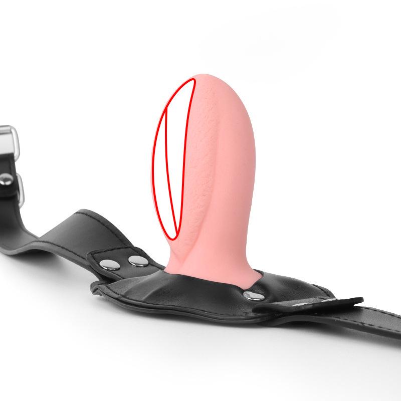 Realistic SM Silicone Gag and Binding Restraint Plug