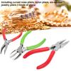 3pcs Flat Nose Bail Making Pliers Set 6-in-1 Function Nylon Pliers Sets  DIY Jewelry