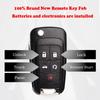 MechanMagic Remote Flip Key Fob Replacement Chevrolet Cruze Equinox Camaro Malibu Sonic Impala Buick
