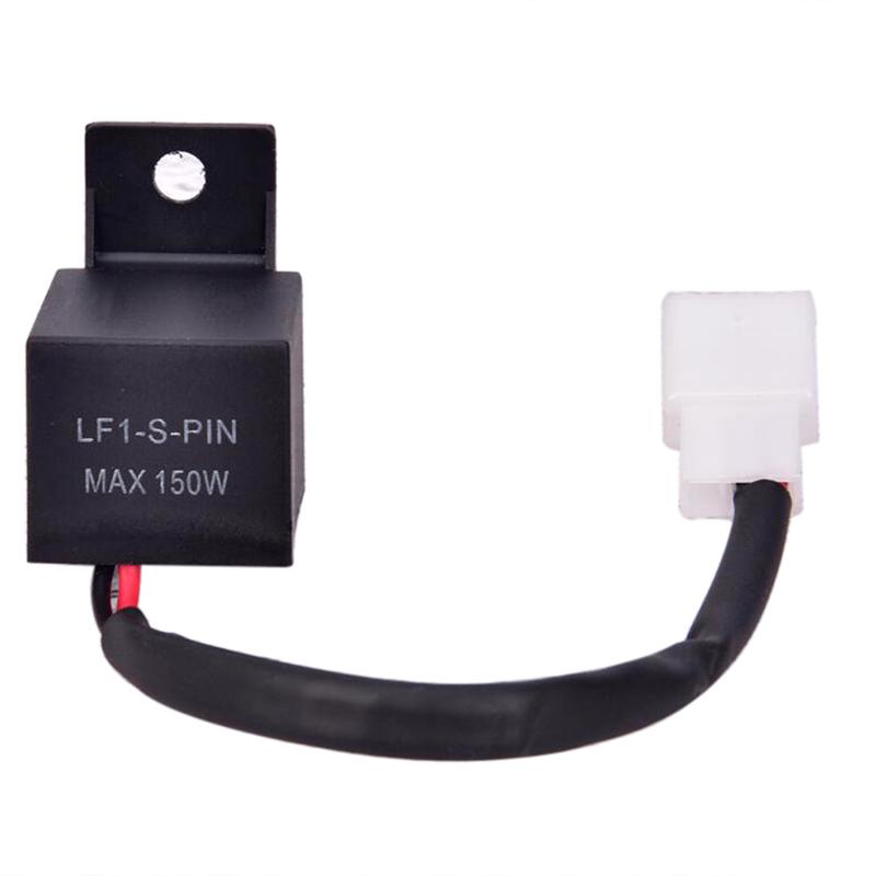 2 Pin 12V Led Turn Light Flasher Motorcycles Blinker Relay Signal Rate Control