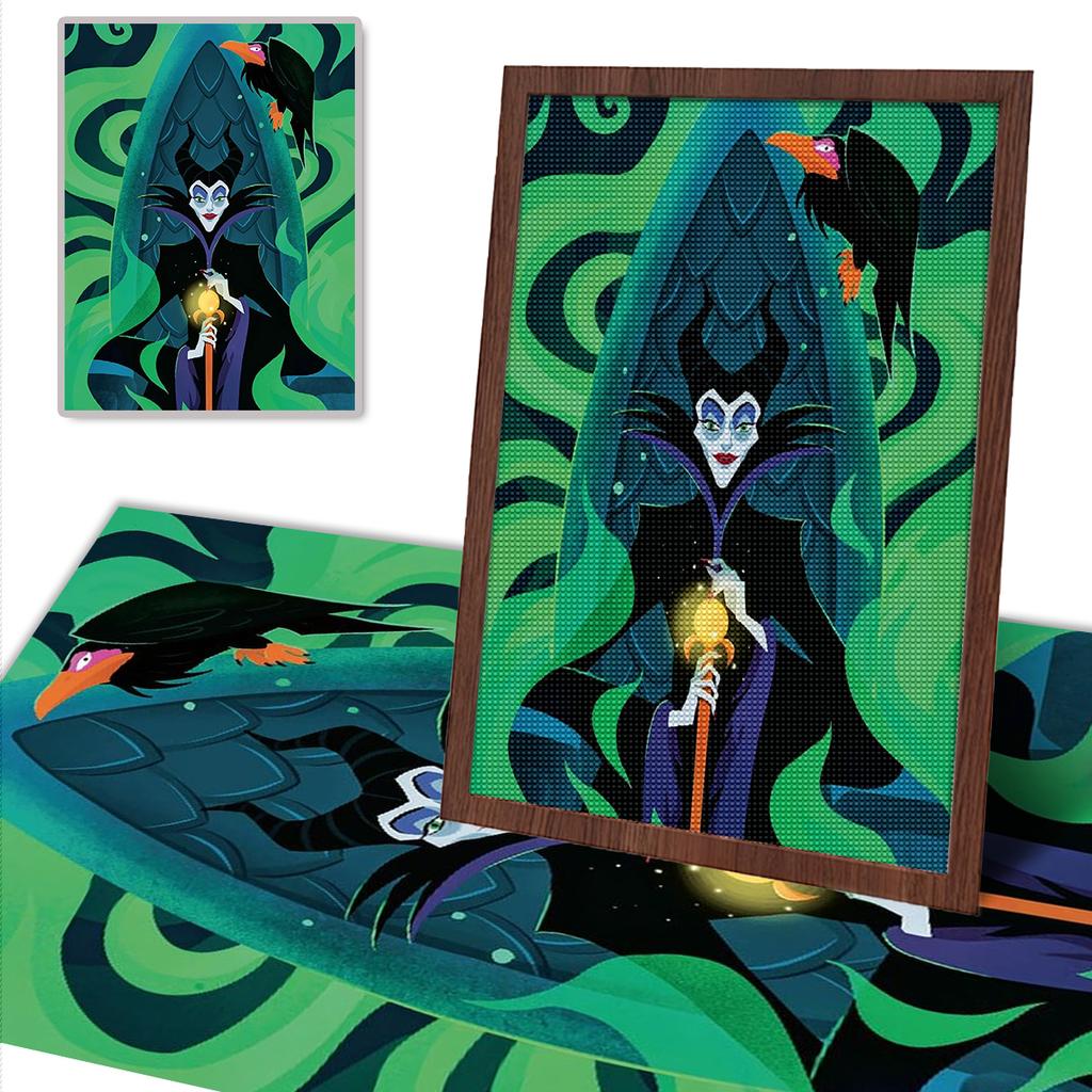 5D Diy Diamond Painting The Vicious Queen Full Drill Rhinestones Mosaic Embroidery Handmade Products Home Decor Gift