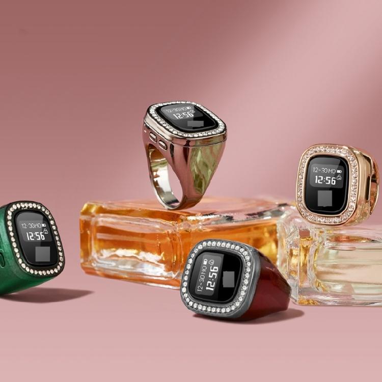 Unisex chytré prsteny s velkým počítadlem prstů Unisex modlitební prsteny Digitální zařízení počítadla Tasbeeh pro islámskou modlitbu