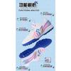 Li Ning Buty Piłkarskie Dziecięce Sztuczna Trawa Codzienne Amortyzujące Wytrzymałe Niskie Buty Piłkarskie Dziecięce Buty Piłkarskie Białe Niebieskie YKGU008-3