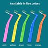 Dental Interdental Brushes Oral Hygiene Flossing Head L/I Shape Tooth Cleaning Tool for Braces Toothpick