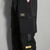 Men's Trendy Hip-Hop Loose-Fit Multi-Pocket Overalls - Korean Style Casual Skinny Pants