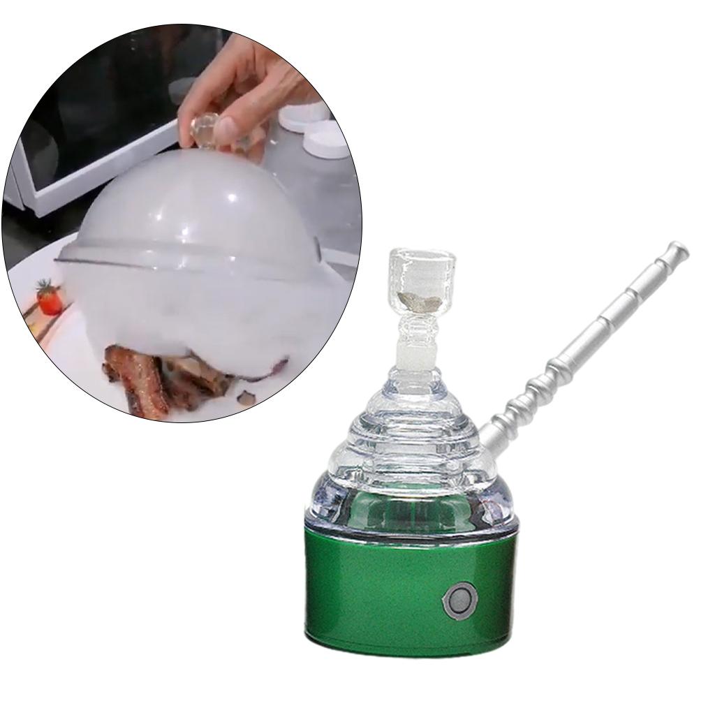 Smoke Infuser Old Fashioned Cold Indoor Smoker for Meats Cheese Drink - Green