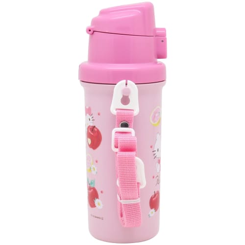 OSK Direct Drinking Water Bottle, 600ml, Hello Kitty Fruit Design, SC-600B