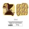 999 Pure Gold Princess Phone & Fridge Stickers: Prosperity, Peace, and Joy