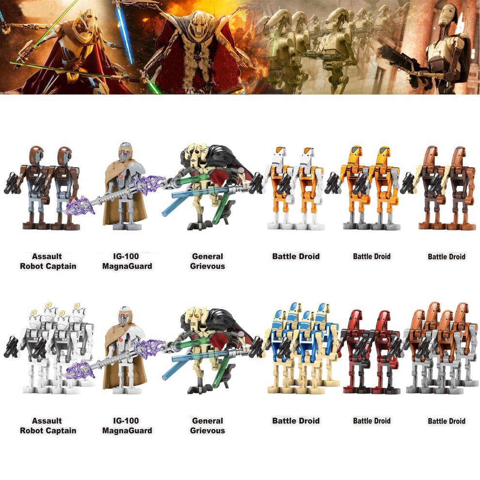 Nowe 48 szt. Droidy Bojowe Żołnierze Klonów Minifigurki Prezent