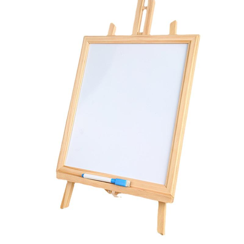 Wooden Children's Double-Sided Magnetic Easel Drawing Board