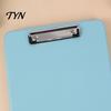 Portable File Folder Plastic Storage Clipboard, Letter Size Slimcase with Pen Holder, 200 Ergonomic Handle Clip Board Sheet Capacity, Durable Document