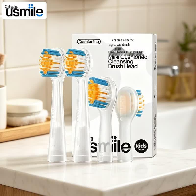 usmile Children s Damping Electric Toothbrush Heads CN plug (adapter included)