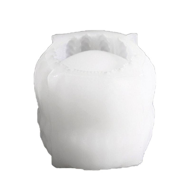 Gestrickte Textur Silikon Kerzenbecherformen zur Herstellung von Kerzenbehältern, Seife, Schokolade, Pflanzen-Blumentöpfen, Feiertagsdekoration