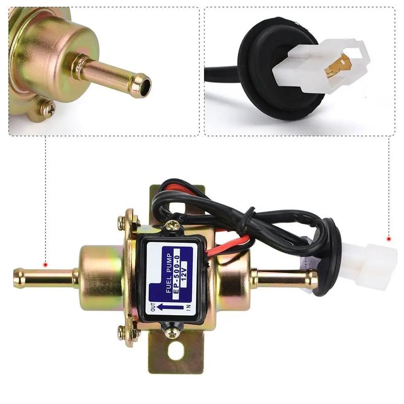 12V Universelle Niederdruck 3-5 psi Benzin oder Diesel Elektrische Kraftstoffpumpe Für Kubota Yanmar Cub Cadet EP500-0 EP-500-0 FP7901-017