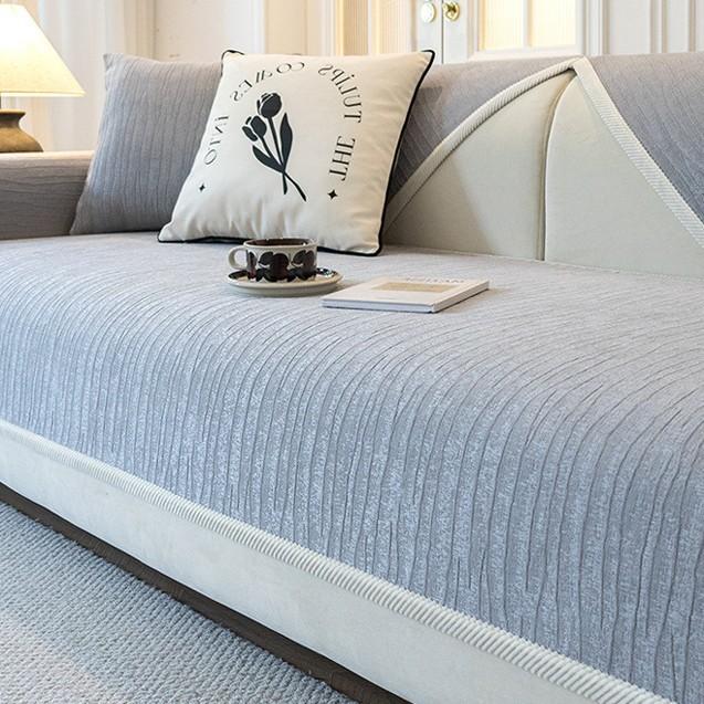 French Cream Wind Sofa Cushion Universal In All Seasons  New Non-Slip Seat Cushion Premium Leather Sofa Cover Cover Cloth