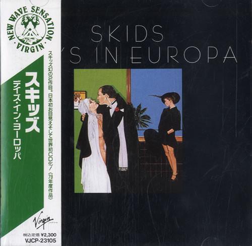 

CD SKIDS - Days In Europa VJCP23105PROMO Virgin, Virgin 1991 Japan Rock Used