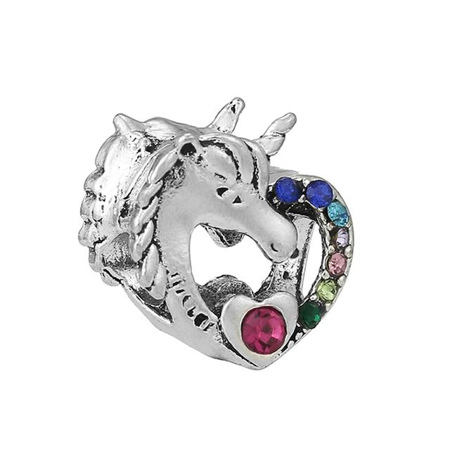 2pcs /Lot 2022 New Trend Silver Plated Beads Cartoon Dangle Charms Fit Original Brand Bracelets Necklaces For Women Diy Jewelry