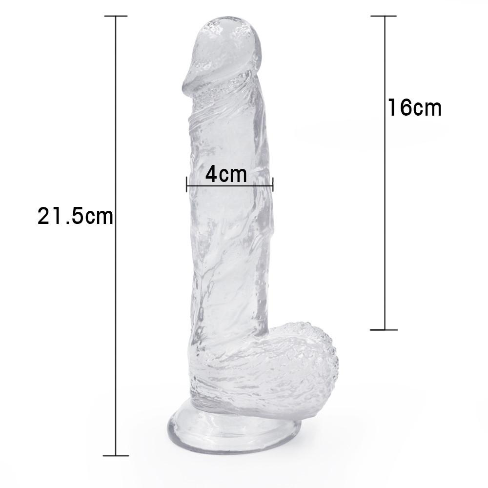 Transparent Dildo Anal Plug for Women Realistic Penis With Suction Cup Erotic Butt Plug Sex Toys Big Penis Dick Dildos Adult