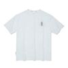 INTERCREW Stamp Motif Round Short Sleeve T-Shirt W Grey Ita2Tr37Awg