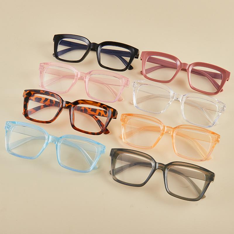New Blue Light Blocking Glasses for Men Women Retro Computer Eyeglasses Optical Vintage Square Eyewear Anti-radiation