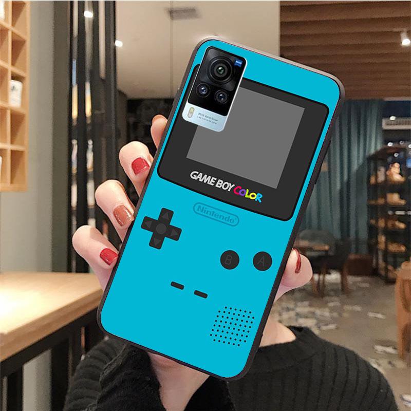 Custodia per telefono Game Boy Color per VIVO V21E V21 V23 V23E V2109 Y53S Y33S Y55 Y76 Y31 Y21 Y72 Y01 Y21S Y11S