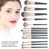 14Pcs Makeup Brush Set Dark Green Beginner Cosmetic Powder Blusher Eyeshadow Blending Tool