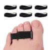 5PCS Hammer Toe Straightener Corrector Splint - Broken Toe Wraps, Brace Orthopedic Separator, Cushioned Bandages