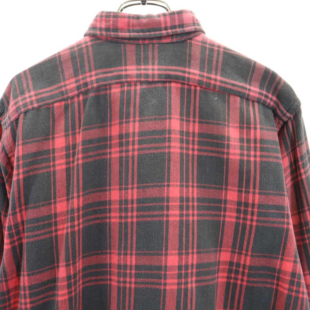 L.L.Bean 80s Outdoor Made in USA Vintage Check Pattern Long sleeve Button down shirt Women Used