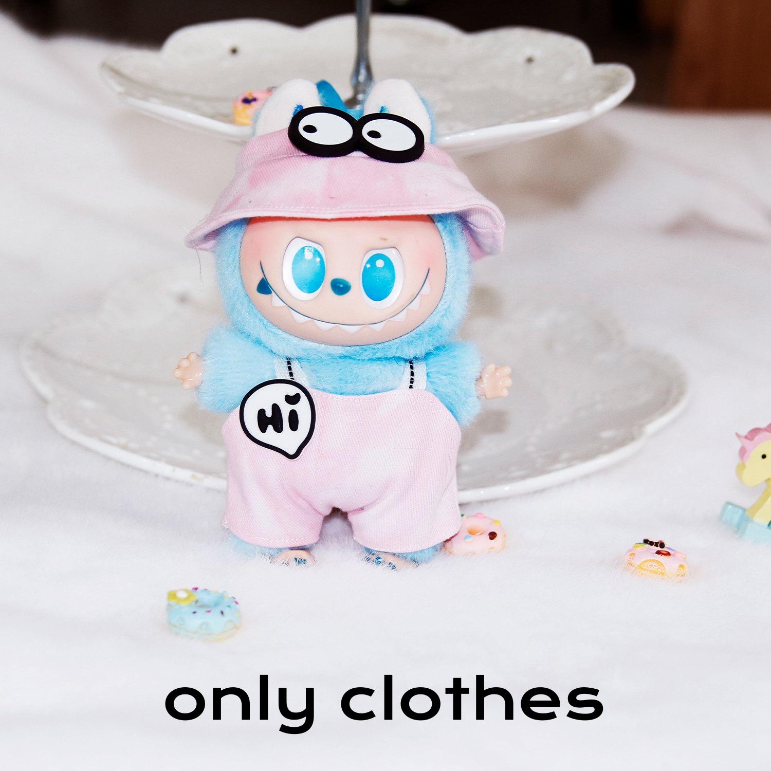

Doll Clothes (No Dolls) Hats & Workwear Sets 17cm Accessories Set Cute Dress Up Clothes Unique Style (Seven Colors) designed for children s creative 17CM